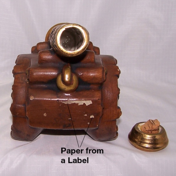 VTG Ezra Brooks 1969 Cannon Whiskey Decanter - Picture 2 of 9